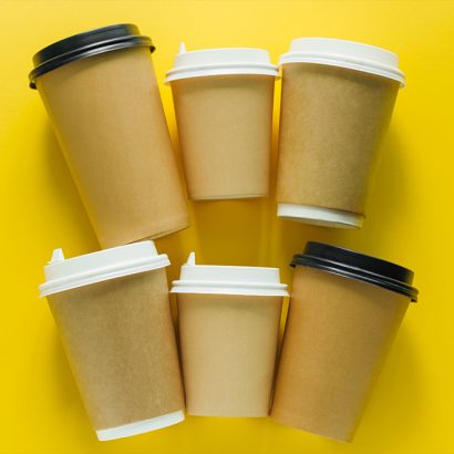 Plain Coffee Cups